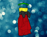 Dibujo Vestido de fiesta pintado por linka 