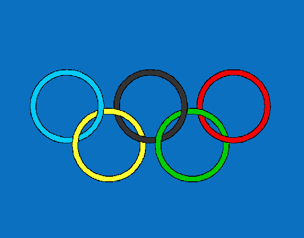 Dibujo Anillas de los juegos olimpícos pintado por Meriem02