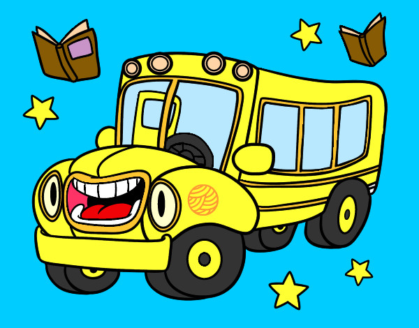 Dibujo Autobús animado pintado por exa-xula