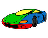 Dibujo Automóvil deportivo pintado por AXELJIMENE