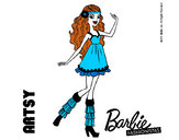 Dibujo Barbie Fashionista 1 pintado por nata1201