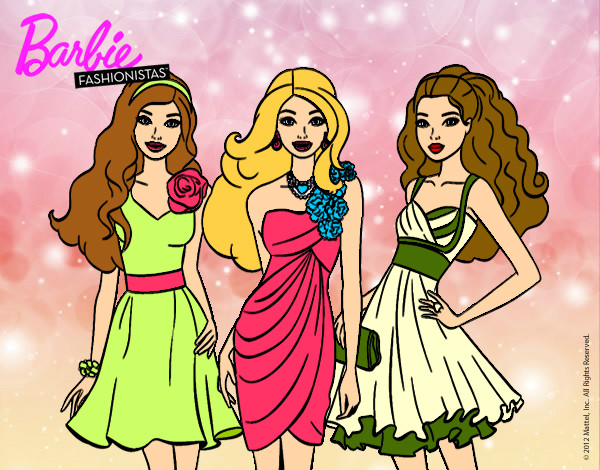 Barbie y sus amigas.¡Las mejores!