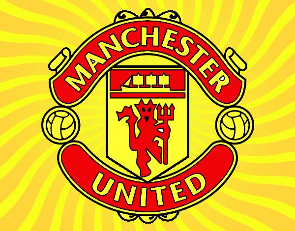 Dibujo Escudo del Manchester United pintado por georgy