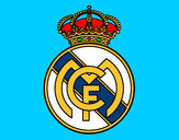 Dibujo Escudo del Real Madrid C.F. pintado por elturro