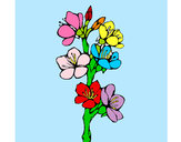 Dibujo Flores de campo pintado por laysha