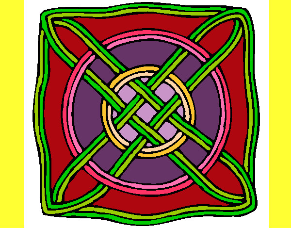 Dibujo Mandala 40 pintado por yesabel