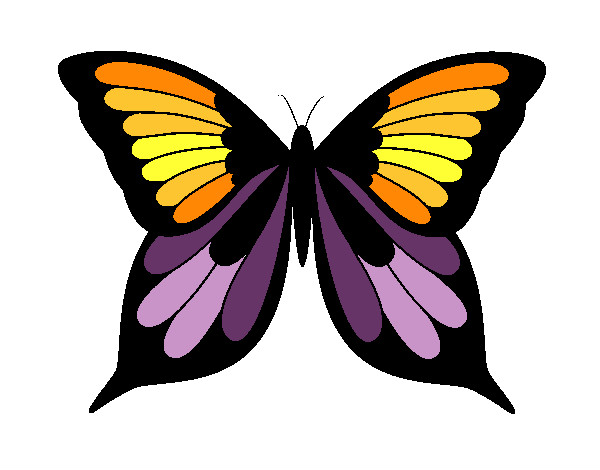 Dibujo Mariposa 8 pintado por yesabel