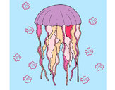 Dibujo Medusa pintado por yesabel
