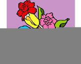 Dibujo Ramo de flores pintado por yesabel