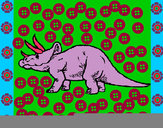 Dibujo Triceratops pintado por ferchis600