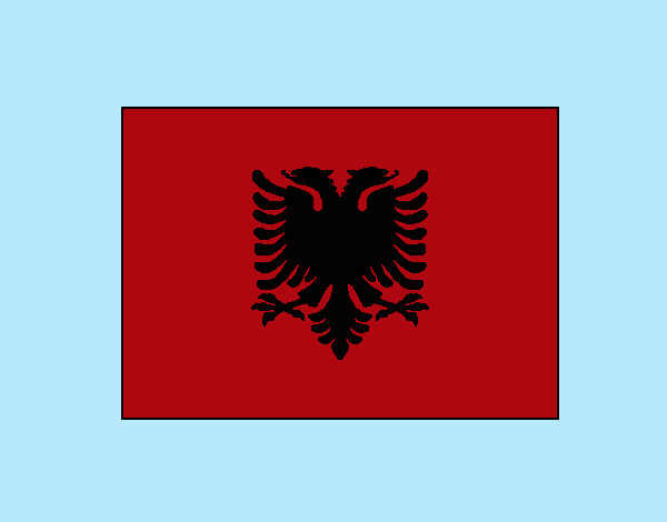 Dibujo Albania pintado por elturro