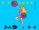 Dibujo Barbie animadora pintado por Evarivas