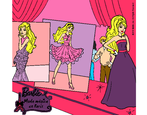 barbie, moda magica en paris