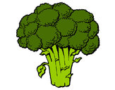 Dibujo Brócoli 1 pintado por antoniaa