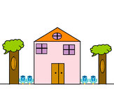 Dibujo Casa primaveral pintado por Fer25