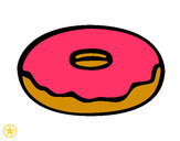 Dibujo Donuts 1 pintado por nicolasm