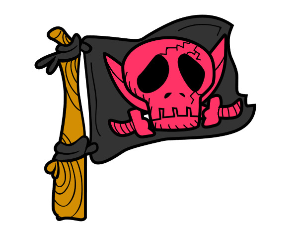 la bandera pirata