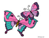Dibujo Mariposas pintado por Mimi_32