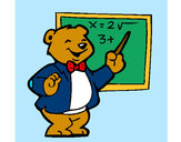 Dibujo Profesor oso pintado por tanxita
