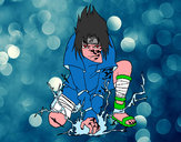 Dibujo Sasuke pintado por Goku720