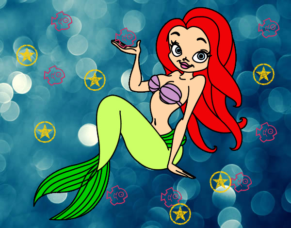 Dibujo Sirena sexy pintado por Aniita3