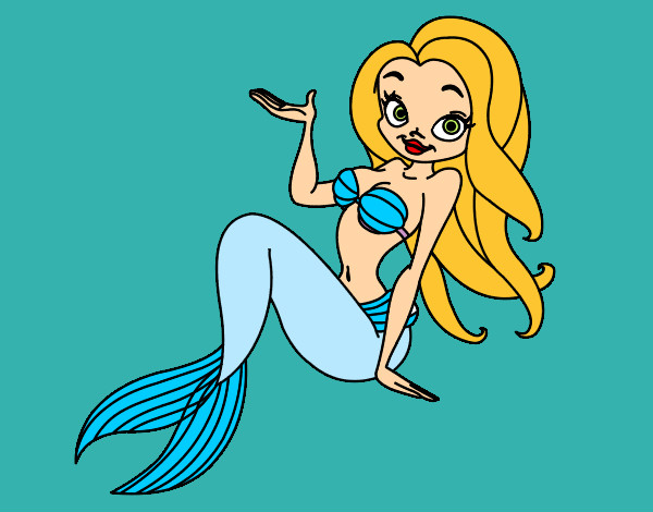 Dibujo Sirena sexy pintado por TiernaNany