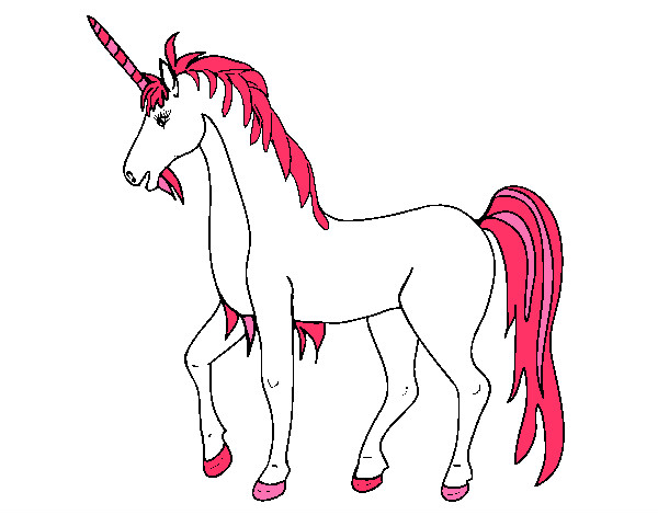 Dibujo Unicornio II pintado por BEKARO