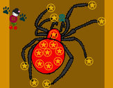 Dibujo Araña venenosa pintado por barkuyu