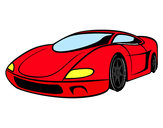 Dibujo Automóvil deportivo pintado por p1a2