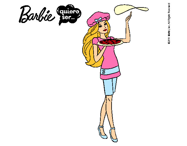 Barbie pizzera