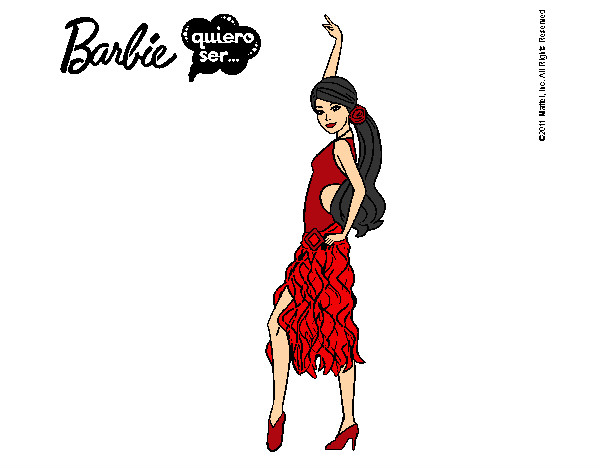 Barbie Flamenca