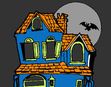 Dibujo Casa del misterio pintado por tori128