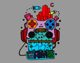 Dibujo Robot game pintado por tori128