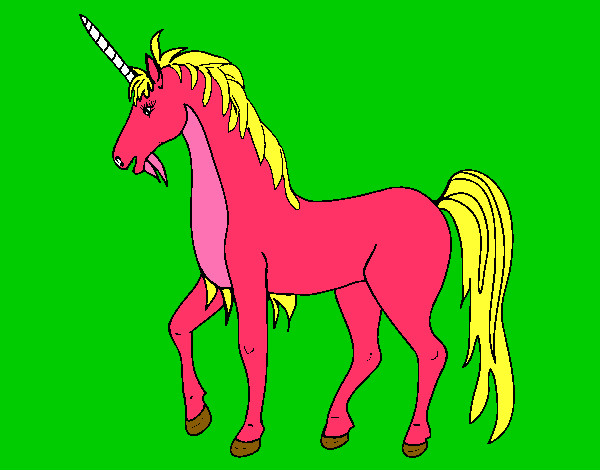 Dibujo Unicornio II pintado por Dianayare