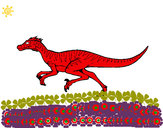 Dibujo Velociraptor pintado por barkuyuu