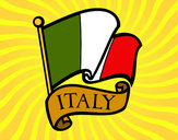 Dibujo Bandera de Italia pintado por sere_rugg