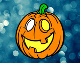 Dibujo Calabaza de Halloween pintado por Luciagm