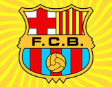 Dibujo Escudo del F.C. Barcelona pintado por alvaro-ju