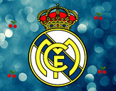 Dibujo Escudo del Real Madrid C.F. pintado por mariicarmen