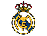 Dibujo Escudo del Real Madrid C.F. pintado por vbushido