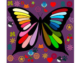 Dibujo Mariposa 19 pintado por fanybieber