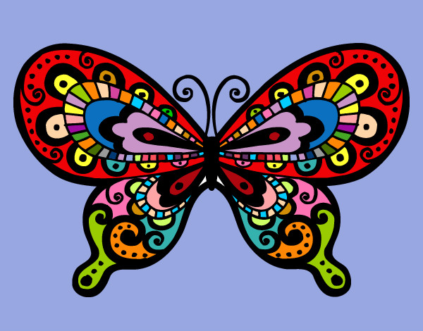 Dibujo Mariposa bonita pintado por PABLO_HM