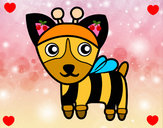 Dibujo Perro-abeja pintado por marta02