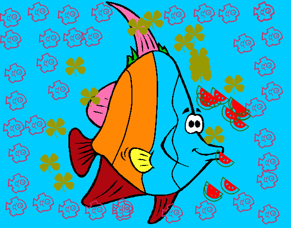 pez azul
