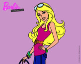 Dibujo Barbie casual pintado por kika345