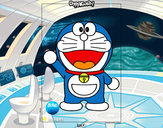 Dibujo Doraemon pintado por MACEDONIA