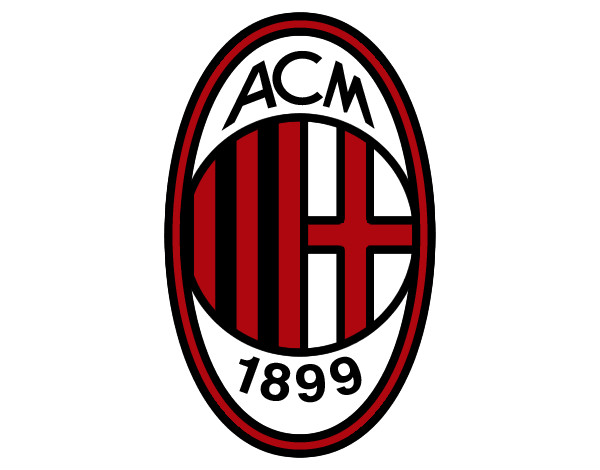 Dibujo Escudo del AC Milan pintado por ezequiel11
