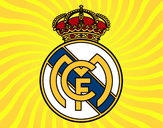 Dibujo Escudo del Real Madrid C.F. pintado por ezequiel11