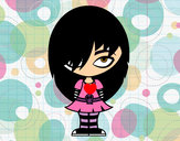 Dibujo Look Emo pintado por katlover1