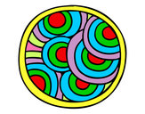 Dibujo Mandala circular pintado por SUSI52515